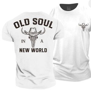 NWOT Old Soul In A New World Cotton T-Shirt